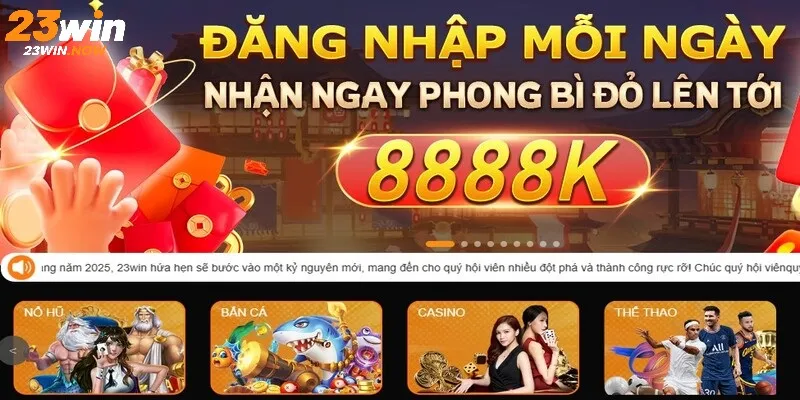 Hướng Dẫn Đăng Nhập 23Win – Nhanh Gọn Chỉ Với 3 Bước 1 Lấy mẫu đăng nhập tài khoản tại trang chủ